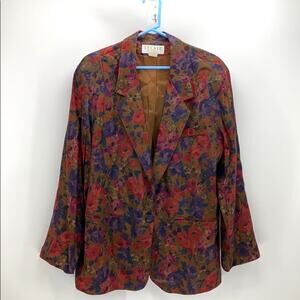 Vintage Studio Michelle Stuart fall blazer boxy fall  office everyday size L